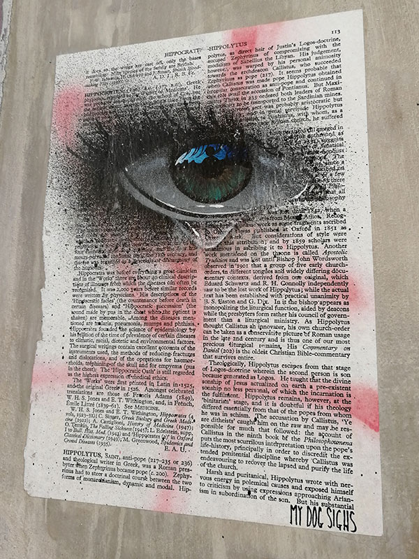 Collage My Dog Sighs Rome