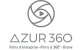 Logo Azur 360 GRIS